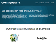 Tablet Screenshot of codingmammoth.com